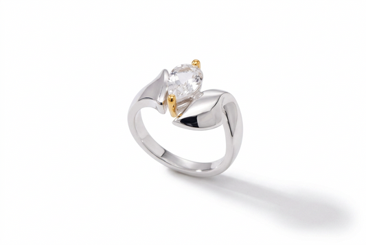 Artistic Gemstone Ring in 925 Sterling Silver | R6987