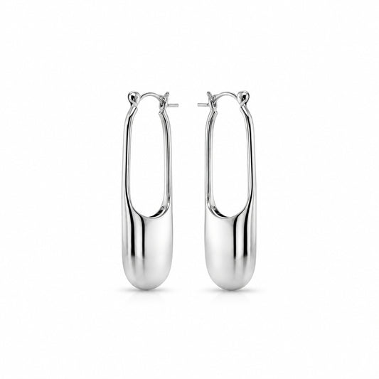 Modern Hoop Earring E21857