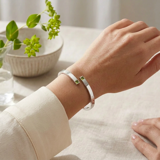 Limited Edition Gemstone Bracelet in 925 Sterling Silver | B1300