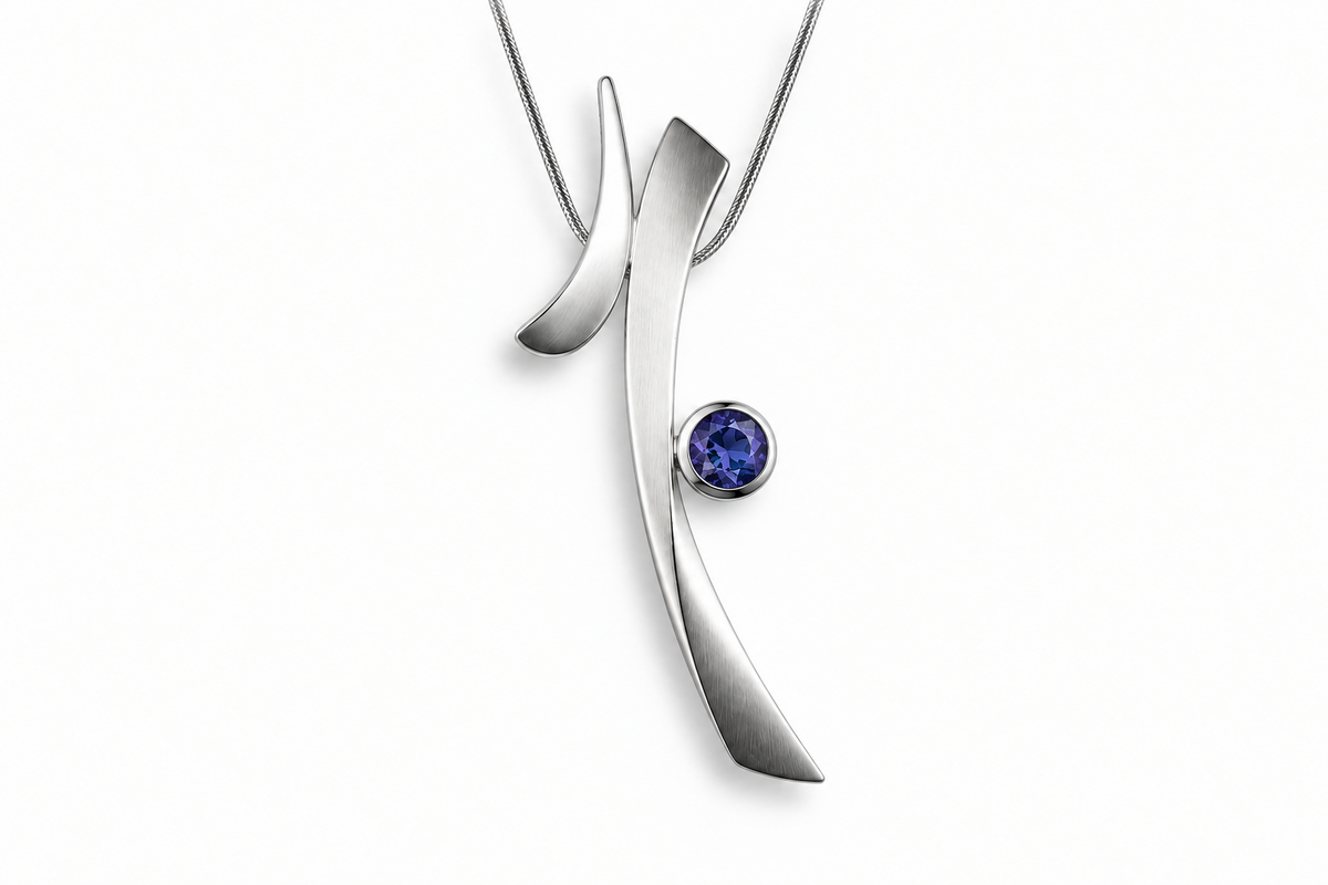 Sticks & Stones Pendant in 925 Sterling Silver | P6103