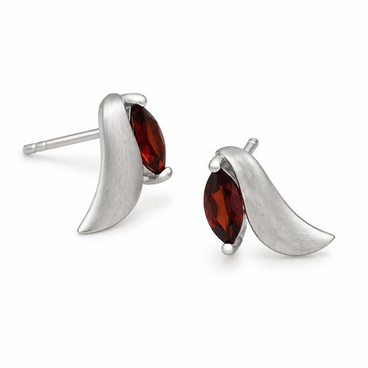 Amethyst and Blue Topaz earrings in sterling silver by Joryel Vera, style E9290 - view 3