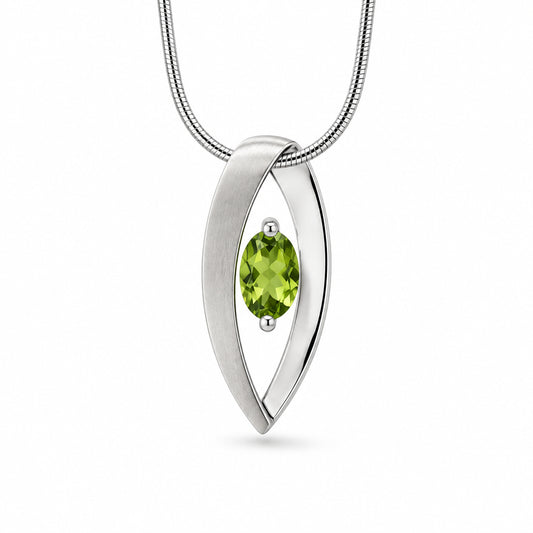 Amethyst and Blue Topaz pendant in sterling silver by Joryel Vera, style P7320 - view 2