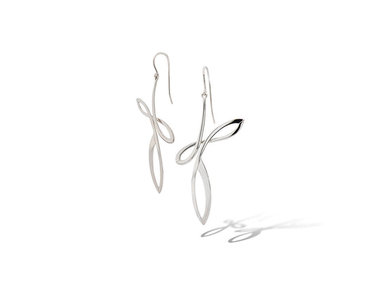 Sterling silver earrings by Joryel Vera, style E9832 - view 2
