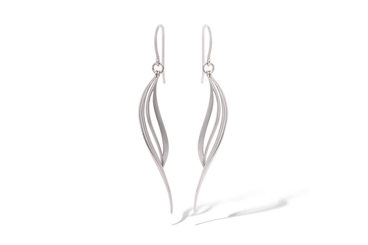 Sterling silver earrings by Joryel Vera, style E9318 - view 2