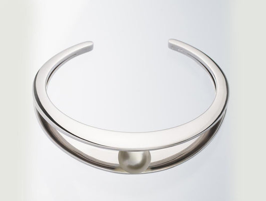Yellow Pearl bracelet in sterling silver by Joryel Vera, style B1969 - view 3