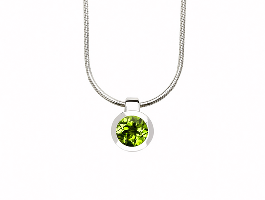 Amethyst and Blue Topaz pendant in sterling silver by Joryel Vera, style P3992