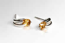 Load image into Gallery viewer, Small is Beautiful Gemstone Earrings in 925 Sterling Silver | E7360