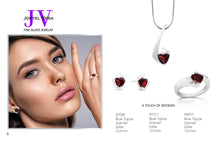 Load image into Gallery viewer, Blue Topaz and Iolite jewelry set in sterling silver by Joryel Vera, style SET155
