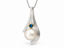 Load image into Gallery viewer, P7361 MABE PEARL &amp; GEMSTONE PENDANT
