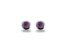Load image into Gallery viewer, Peridot and London Blue Topaz earrings in sterling silver by Joryel Vera, style E4404 - view 5