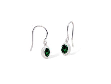 Load image into Gallery viewer, Amethyst and Iolite earrings in sterling silver by Joryel Vera, style E4113 - view 10