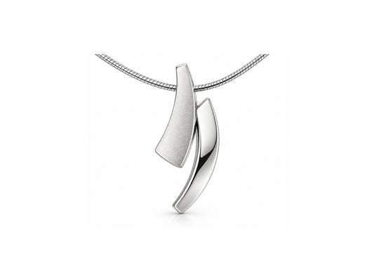 Modern Pendant in 925 Sterling Silver | P3068