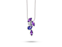 Load image into Gallery viewer, Citrine and Peridot pendant in sterling silver by Joryel Vera, style P3843