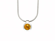 Load image into Gallery viewer, Amethyst and Blue Topaz pendant in sterling silver by Joryel Vera, style P3992 - view 4