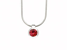 Load image into Gallery viewer, Amethyst and Blue Topaz pendant in sterling silver by Joryel Vera, style P3992 - view 5