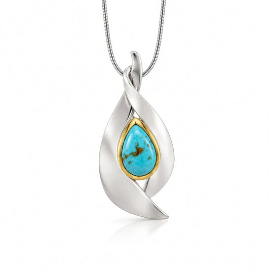 Amethyst and Citrine pendant in sterling silver by Joryel Vera, style P7365
