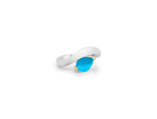 Load image into Gallery viewer, Amethyst and Blue Topaz ring in sterling silver by Joryel Vera, style R6976 - view 3