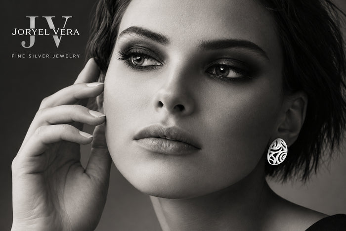 Silver Earrings in 925 Sterling Silver | E21409