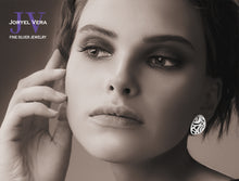 Load image into Gallery viewer, Sterling silver earrings by Joryel Vera, style E21409