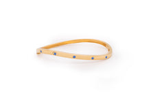 Load image into Gallery viewer, Blue Topaz and Iolite bracelet in sterling silver by Joryel Vera, style B1326 - view 14