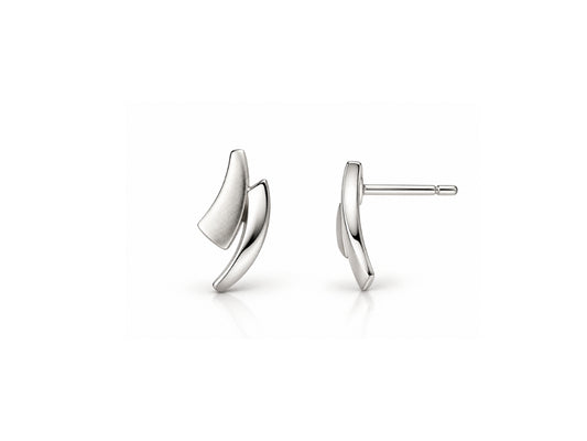 Scandinavian Design Earrings in 925 Sterling Silver | E3760