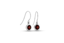 Load image into Gallery viewer, Amethyst and Iolite earrings in sterling silver by Joryel Vera, style E4113 - view 7