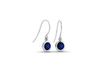 Load image into Gallery viewer, Amethyst and Iolite earrings in sterling silver by Joryel Vera, style E4113 - view 8
