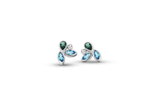 Load image into Gallery viewer, Citrine and Peridot earrings in sterling silver by Joryel Vera, style E4302 - view 3