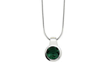 Load image into Gallery viewer, Amethyst and Blue Topaz pendant in sterling silver by Joryel Vera, style P6972 - view 9