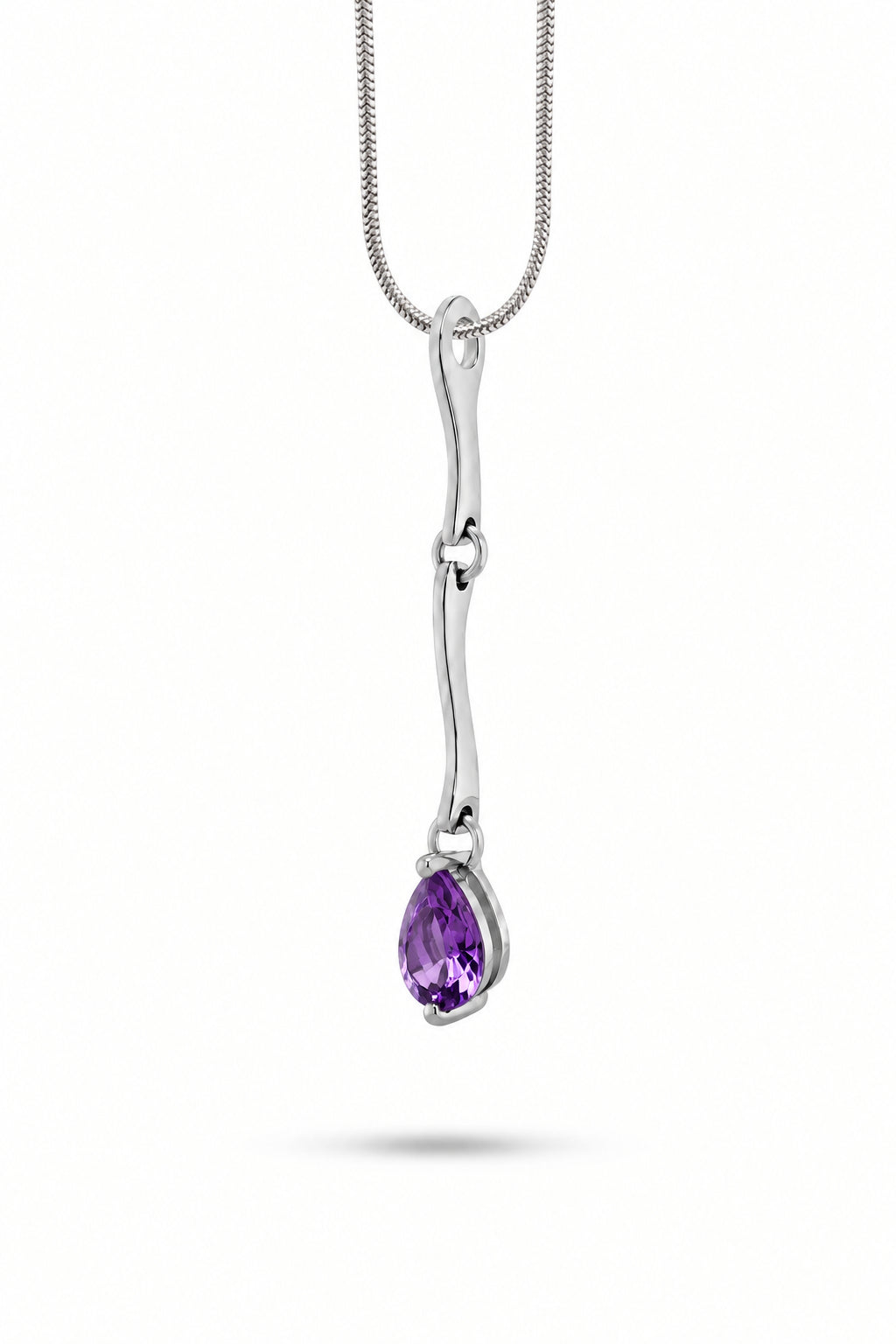 Simple Gemstone Pendant P4114
