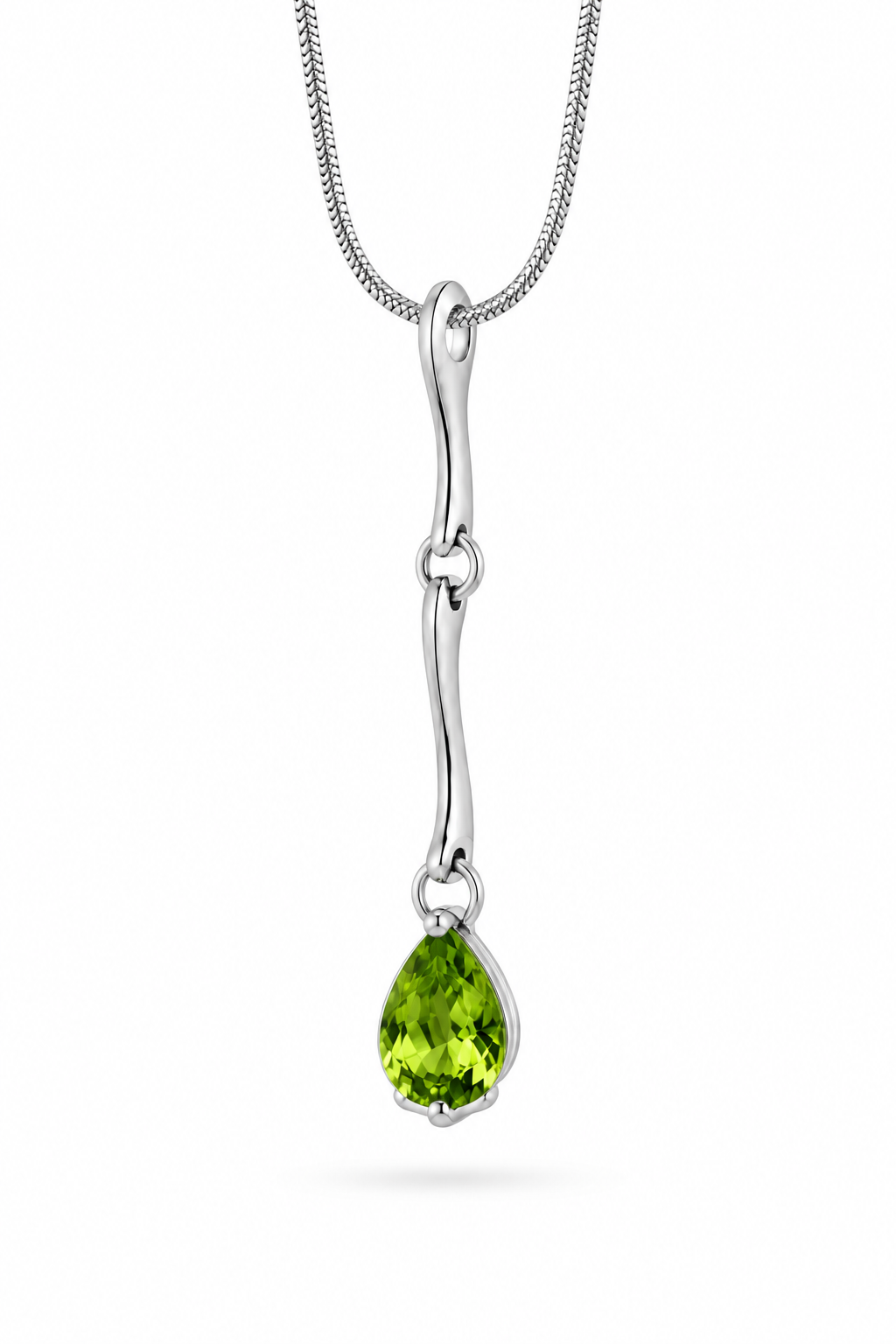 Simple Gemstone Pendant P4114