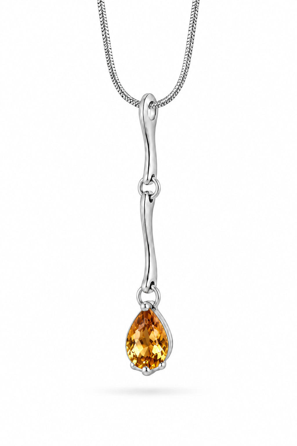 Simple Gemstone Pendant P4114