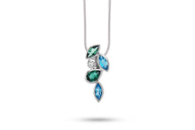 Load image into Gallery viewer, Citrine and Peridot pendant in sterling silver by Joryel Vera, style P3843 - view 2
