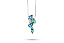 Load image into Gallery viewer, Citrine and Peridot pendant in sterling silver by Joryel Vera, style P3843 - view 3