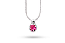 Load image into Gallery viewer, Amethyst and Blue Topaz pendant in sterling silver by Joryel Vera, style P6972 - view 11