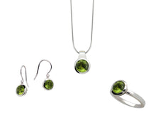 Load image into Gallery viewer, Amethyst and Blue Topaz jewelry set in sterling silver by Joryel Vera, style SET045 - view 3
