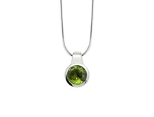 Load image into Gallery viewer, Amethyst and Blue Topaz pendant in sterling silver by Joryel Vera, style P6972 - view 7