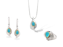 Load image into Gallery viewer, London Blue Topaz and Sky Blue Topaz jewelry set in sterling silver by Joryel Vera, style SET416 - view 2