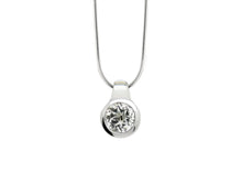 Load image into Gallery viewer, Amethyst and Blue Topaz pendant in sterling silver by Joryel Vera, style P6972 - view 8
