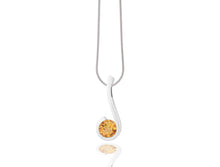 Load image into Gallery viewer, Amethyst and Garnet pendant in sterling silver by Joryel Vera, style P4242 - view 6