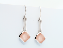 Load image into Gallery viewer, Labradorite and Lapis Lazuli earrings in sterling silver by Joryel Vera, style E7796