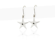 Load image into Gallery viewer, Black Diamond and Diamond earrings in sterling silver by Joryel Vera, style E8674