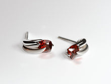 Load image into Gallery viewer, Amethyst and Blue Topaz jewelry set in sterling silver by Joryel Vera - view 5
