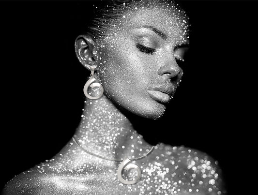 Sterling silver jewelry set by Joryel Vera