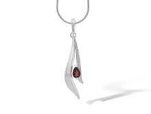 Load image into Gallery viewer, Amethyst and Blue Topaz pendant in sterling silver by Joryel Vera, style P7326