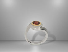 Load image into Gallery viewer, Amethyst and Blue Topaz ring in sterling silver by Joryel Vera, style R7001 - view 3