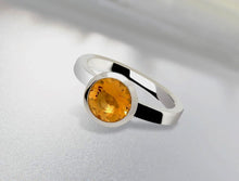 Load image into Gallery viewer, Amethyst and Blue Topaz ring in sterling silver by Joryel Vera, style R3328 - view 2