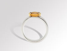 Load image into Gallery viewer, Amethyst and Blue Topaz ring in sterling silver by Joryel Vera, style R6096 - view 6
