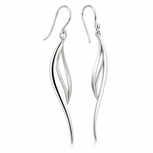 Sterling silver earrings by Joryel Vera, style E9318