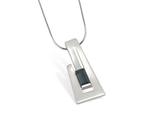 Load image into Gallery viewer, Amethyst and Blue Topaz pendant in sterling silver by Joryel Vera, style P7313 - view 4